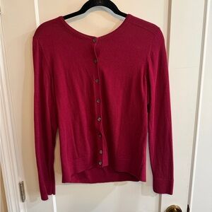 Banana Republic Rich Red Knit Sweater